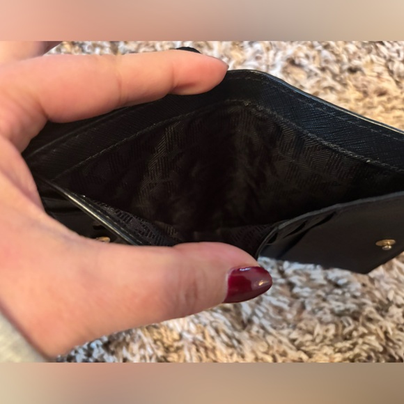 Michael Kors Black Leather Wallet - Picture 8 of 8